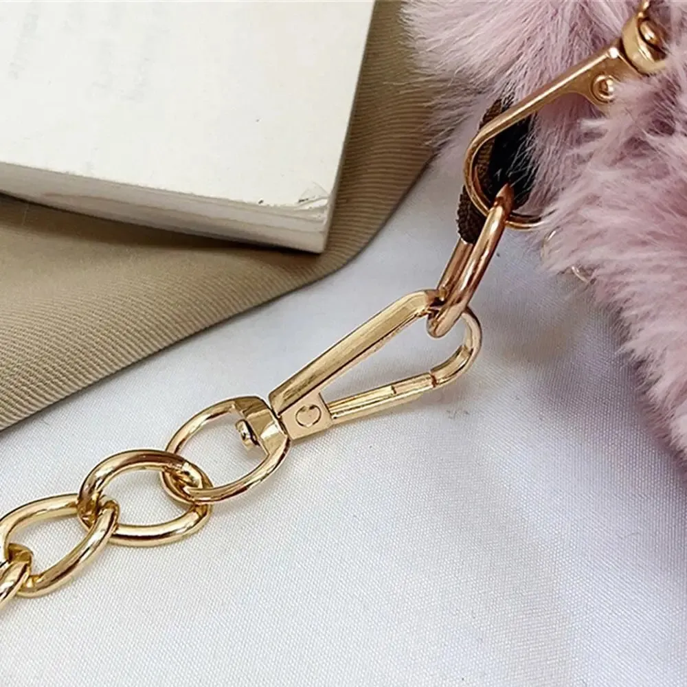 Veloria™ Fluffy Plush Shoulder Bag