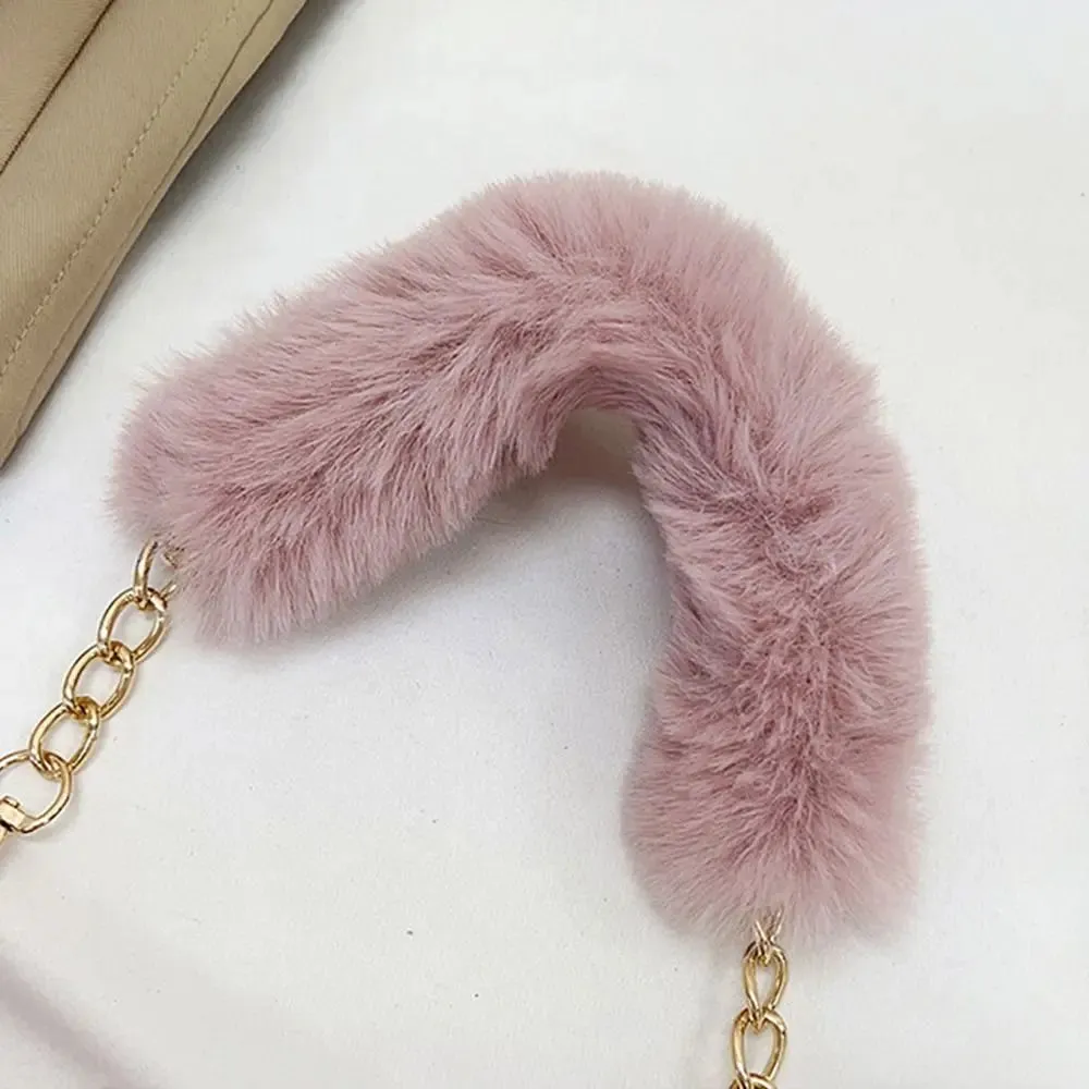 Veloria™ Fluffy Plush Shoulder Bag