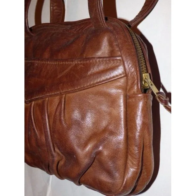 Vintage Designer Pursesdesigner Purses Brown Leather Satchel