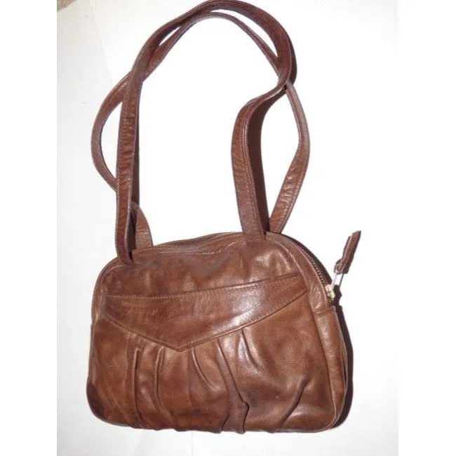 Vintage Designer Pursesdesigner Purses Brown Leather Satchel