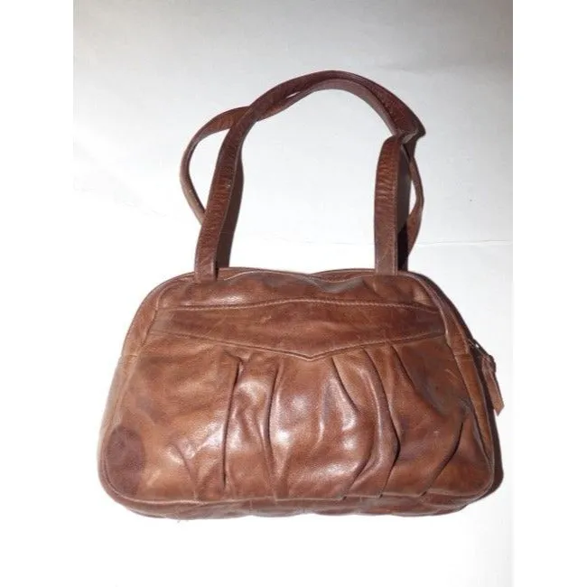 Vintage Designer Pursesdesigner Purses Brown Leather Satchel
