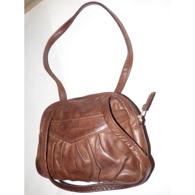 Vintage Designer Pursesdesigner Purses Brown Leather Satchel