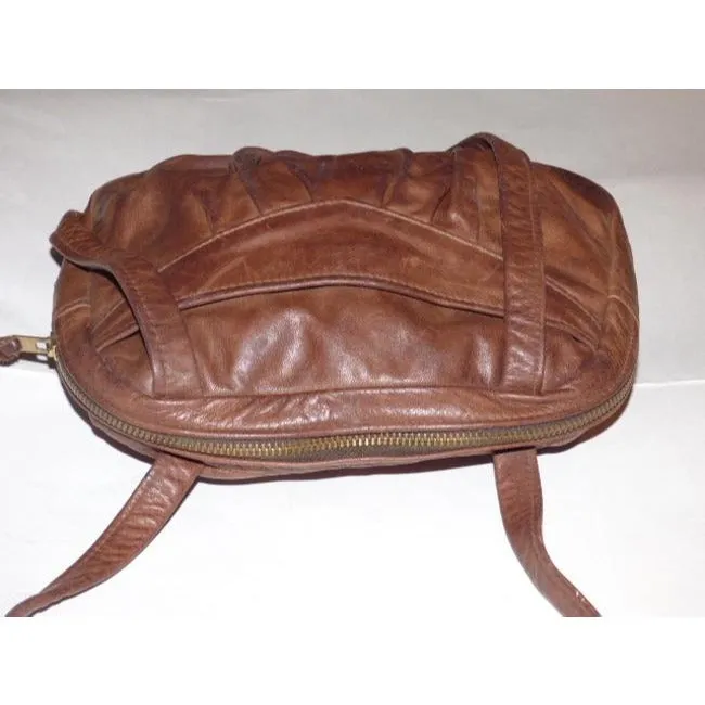 Vintage Designer Pursesdesigner Purses Brown Leather Satchel