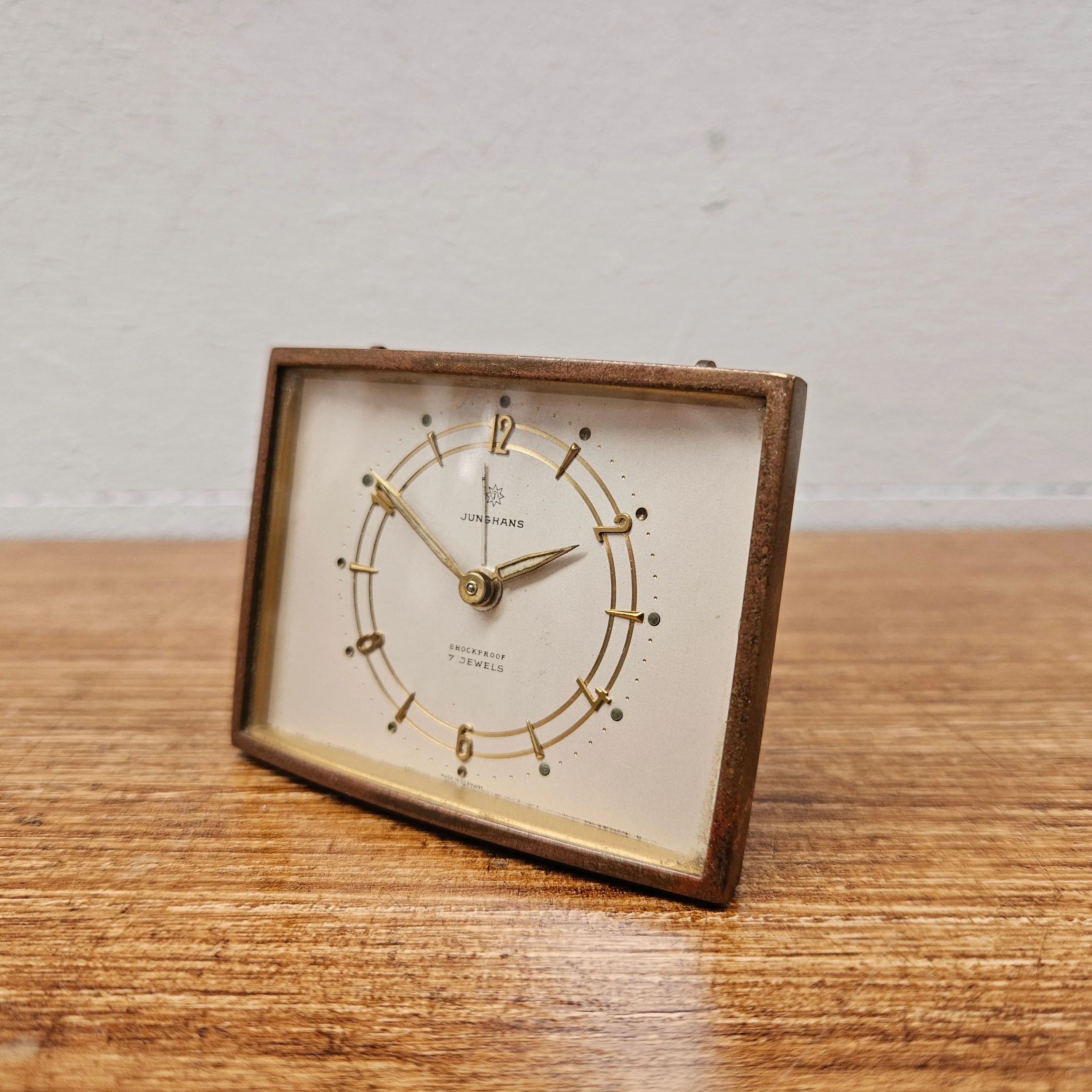 Vintage Junghans Travel Alarm Clock