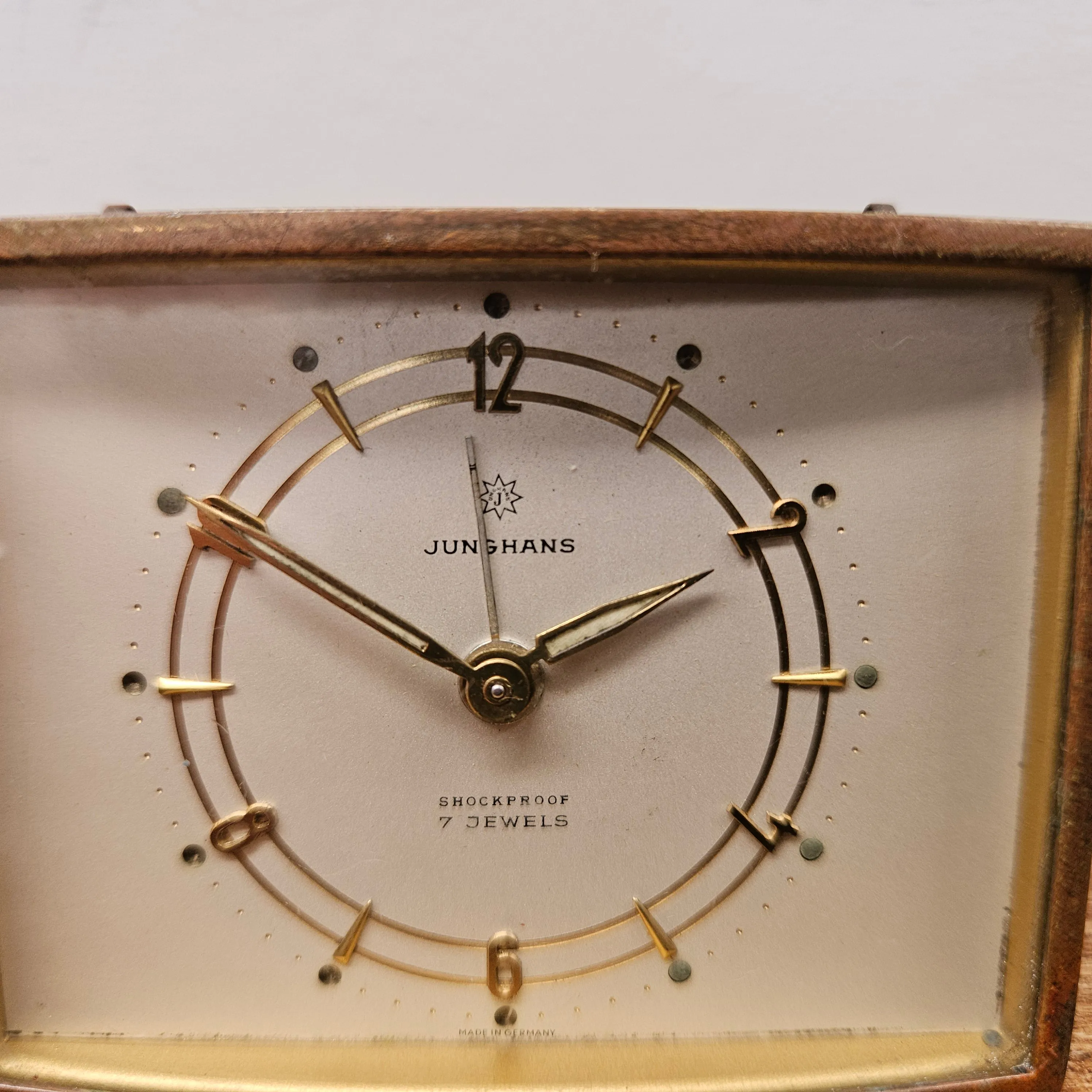 Vintage Junghans Travel Alarm Clock