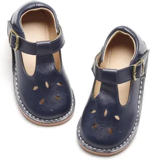 Vintage Mary Jane Shoes for Toddler Girls - Dressy Oxford Flats for Party & School