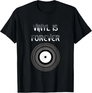 Vinyl Is Forever Record Album Retro T-Shirt