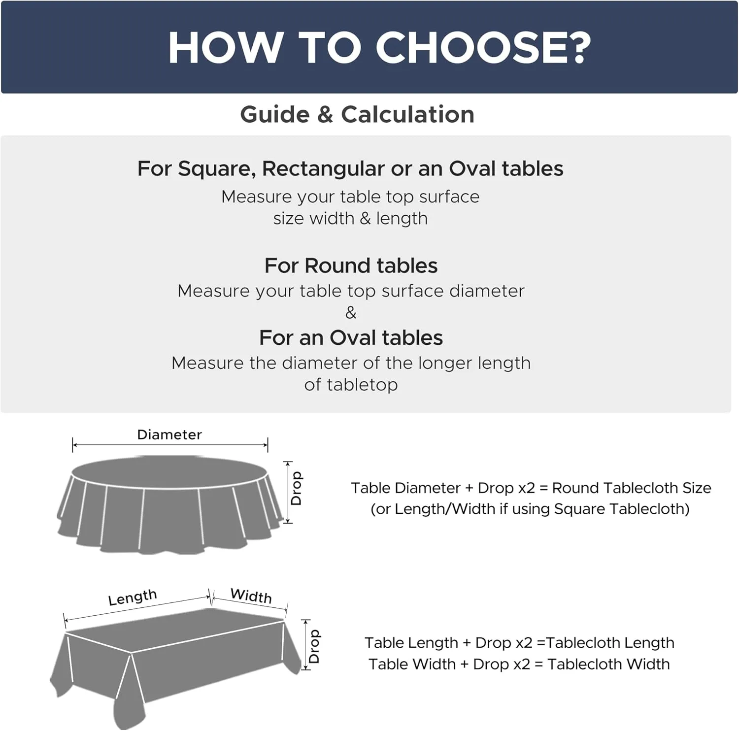 Vinyl Tablecloth with Flannel Backing-6 Pack Grey 60x84 Inch Waterproof PEVA Table Cloth Outdoor Plastic Table Sheets-Wipeable Spillproof Oilcloth Covers for Picnic Party Camping Dining