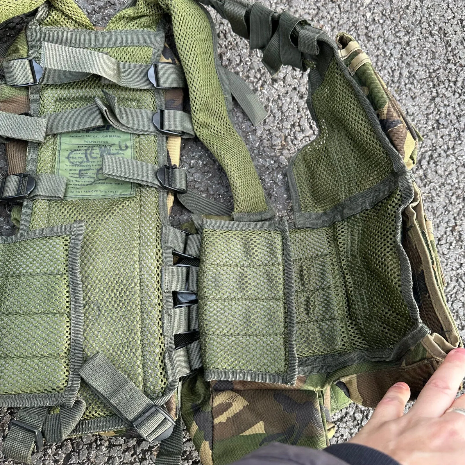 VIPER British Army DPM Combat Rig & Pouches - Ideal for Paintball / Airsoft