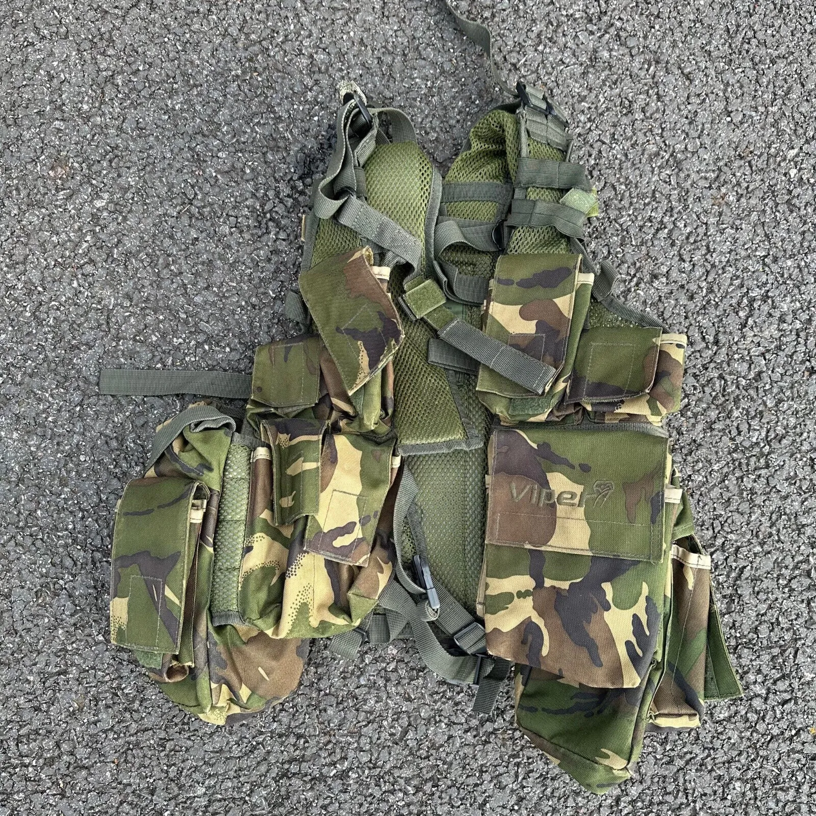VIPER British Army DPM Combat Rig & Pouches - Ideal for Paintball / Airsoft