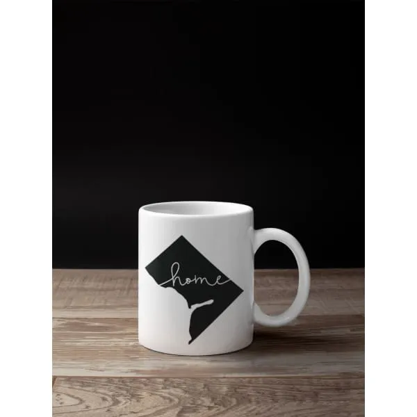 Washington DC 'home' state silhouette