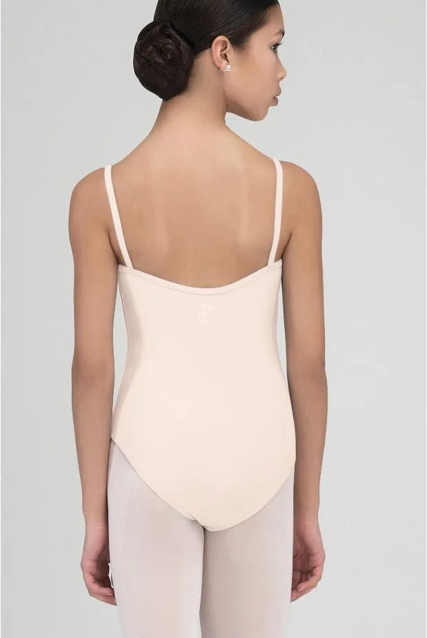 Wear Moi Abbie Camisole Leotard Kids - Peach
