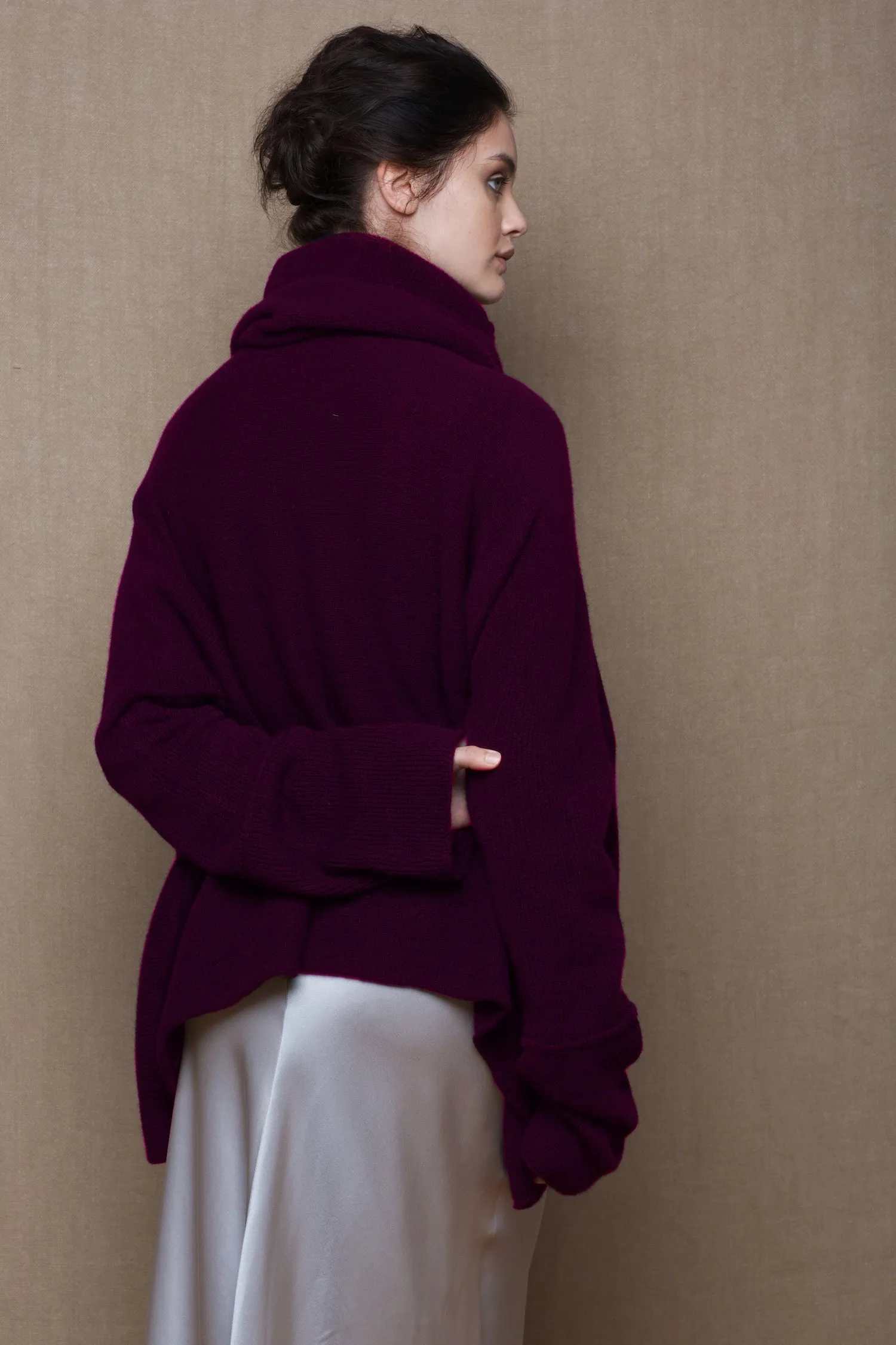 Weekender Cashmere Sweater | Beetroot