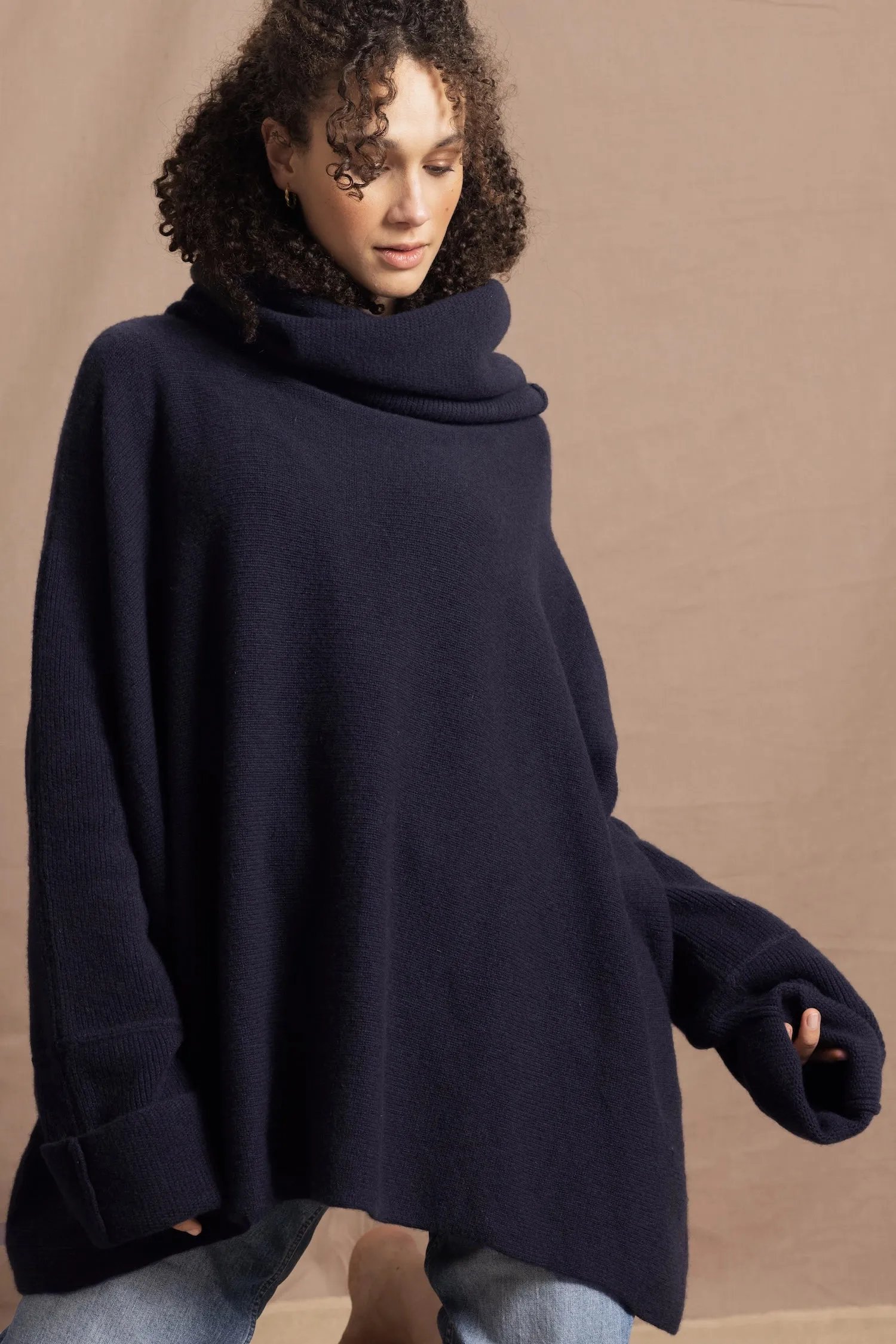 Weekender Cashmere Sweater | Navy