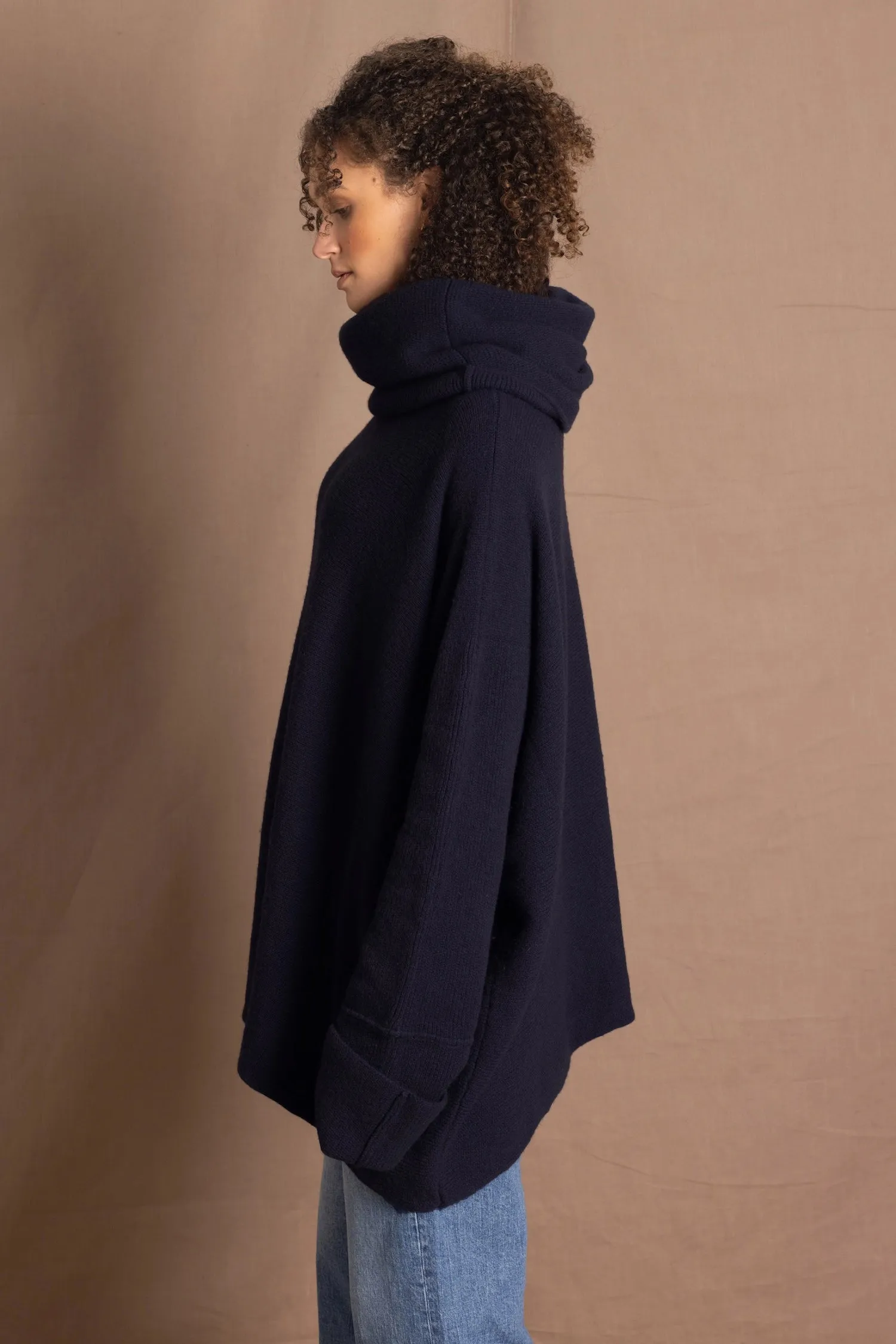 Weekender Cashmere Sweater | Navy