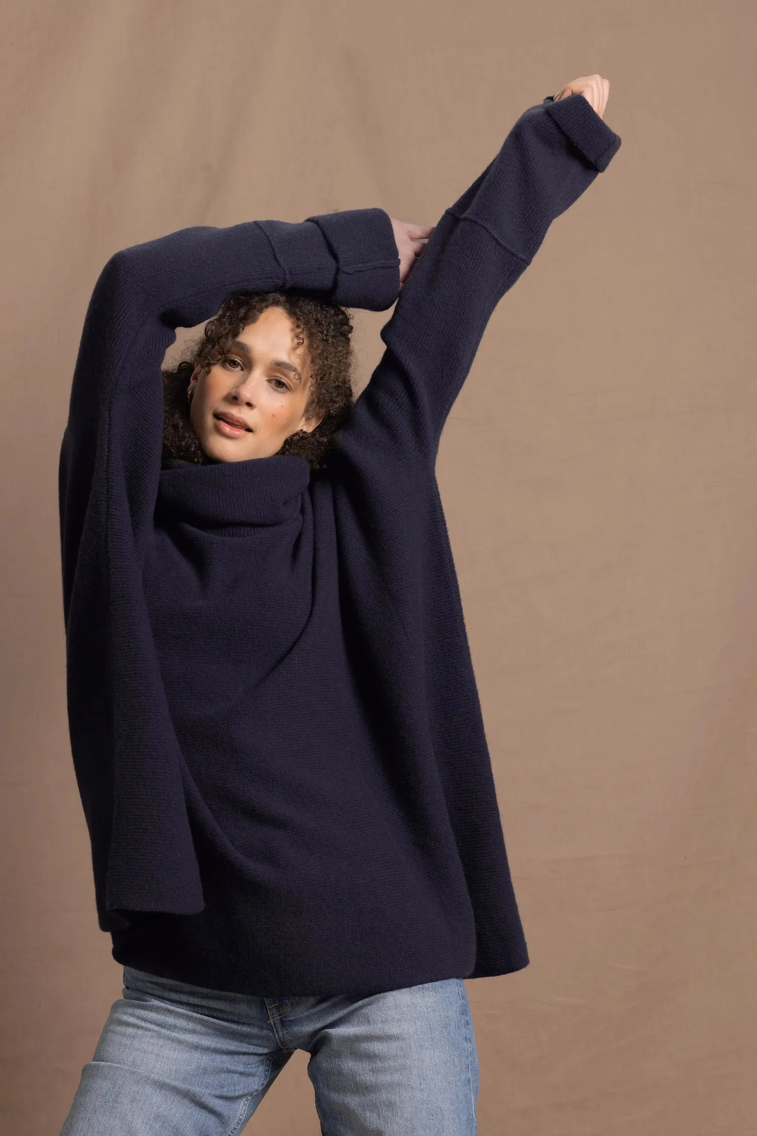 Weekender Cashmere Sweater | Navy