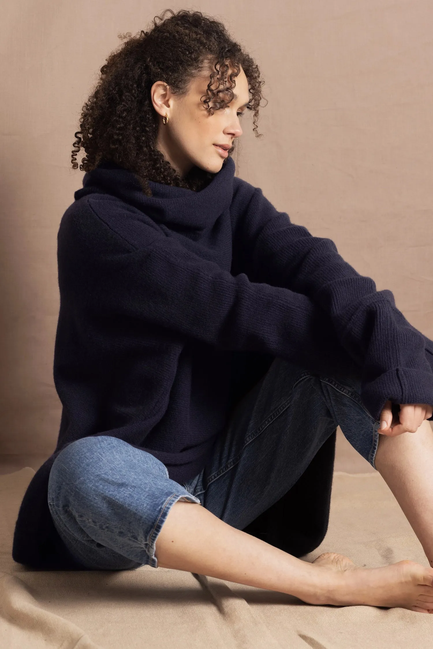 Weekender Cashmere Sweater | Navy
