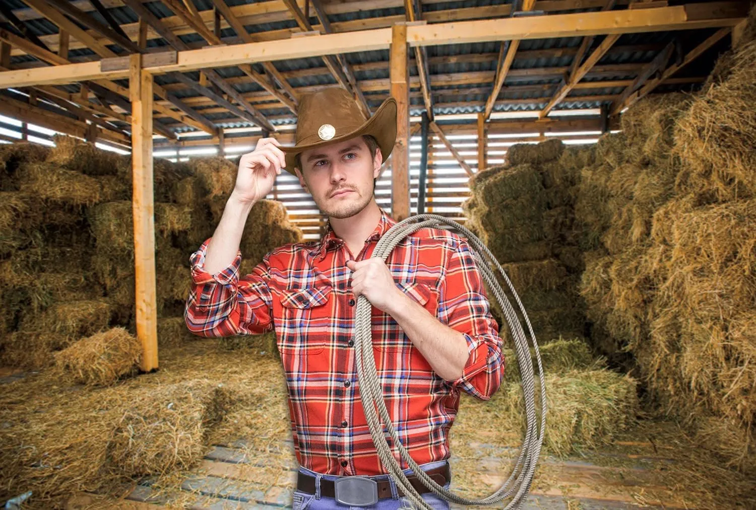 Western Barn Backdrop for Photography Western Cowboy Farm Barn Photo Backdrop 10x8ft Haystacks Farmhouse Background Retro Wooden Shed Backdrop West Cowboy Party Backdrops Kids Adult Props