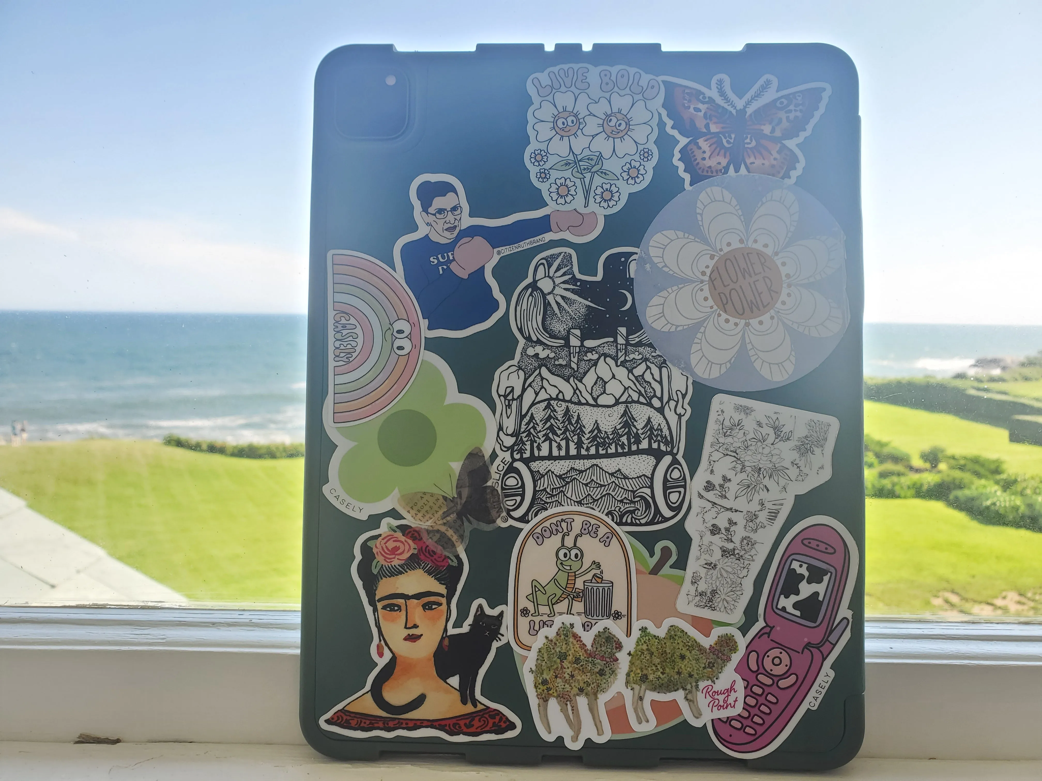 Whimsical Camel Die-Cut Sticker