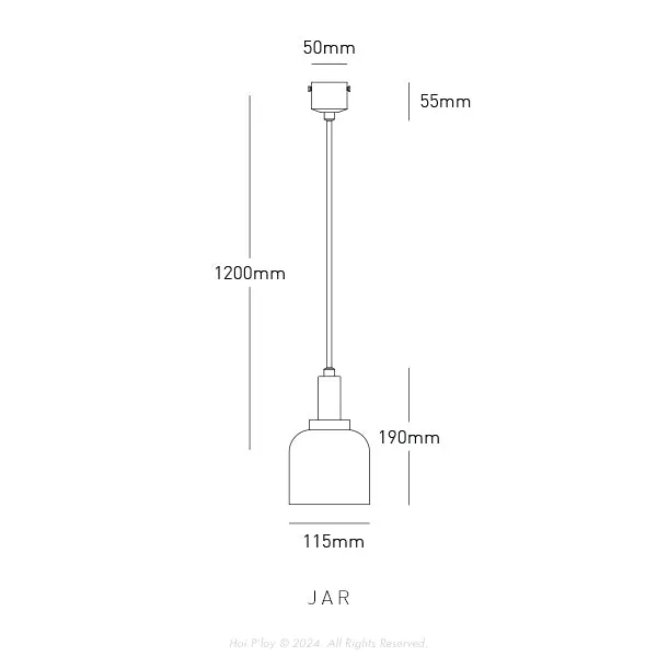 Winter Blush Menagerie Pendant Light