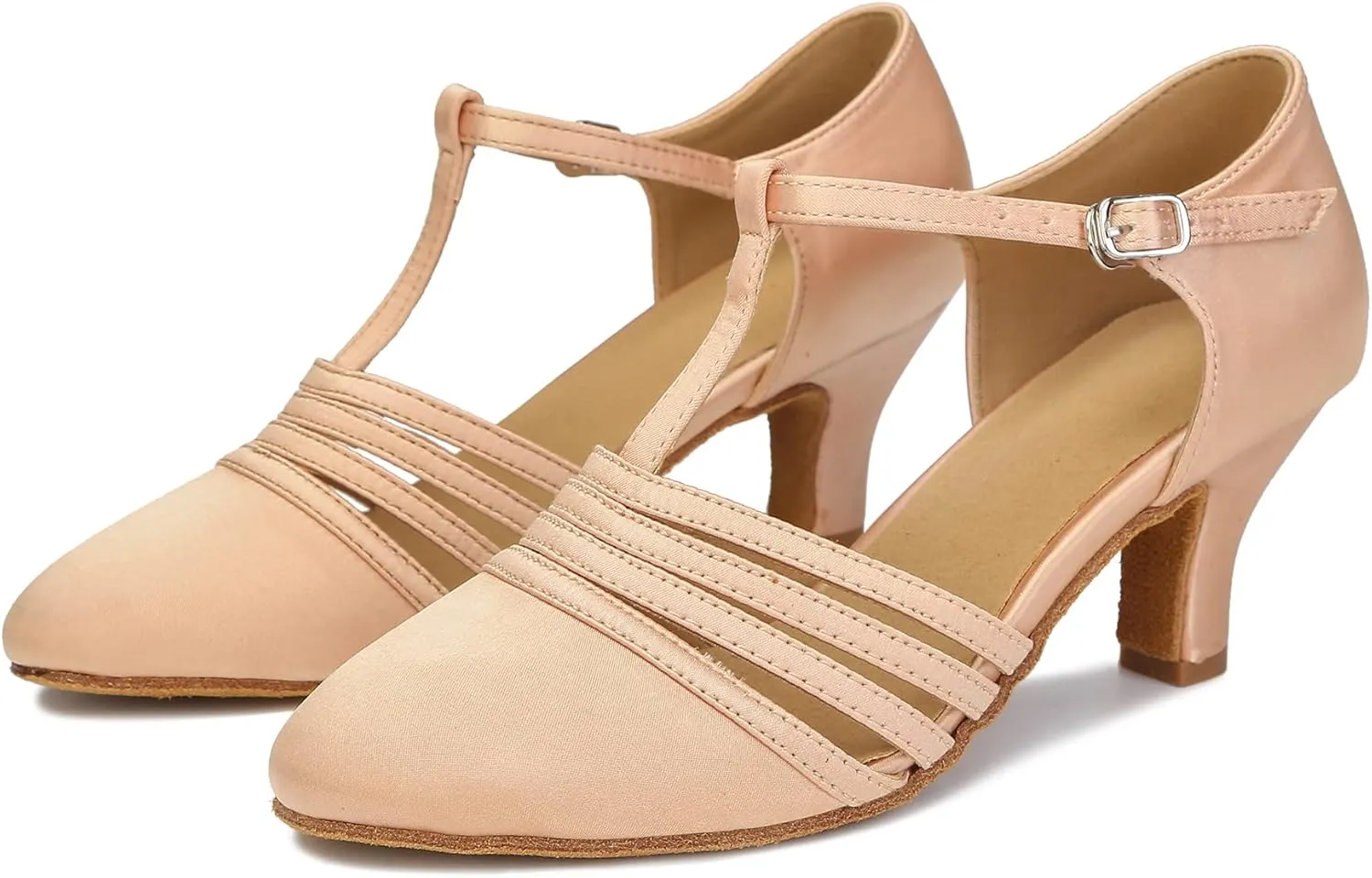 Women Ballroom Dance Shoes Closed Toe Dancing Shoes Latin Salsa Dance Shoes ZB12