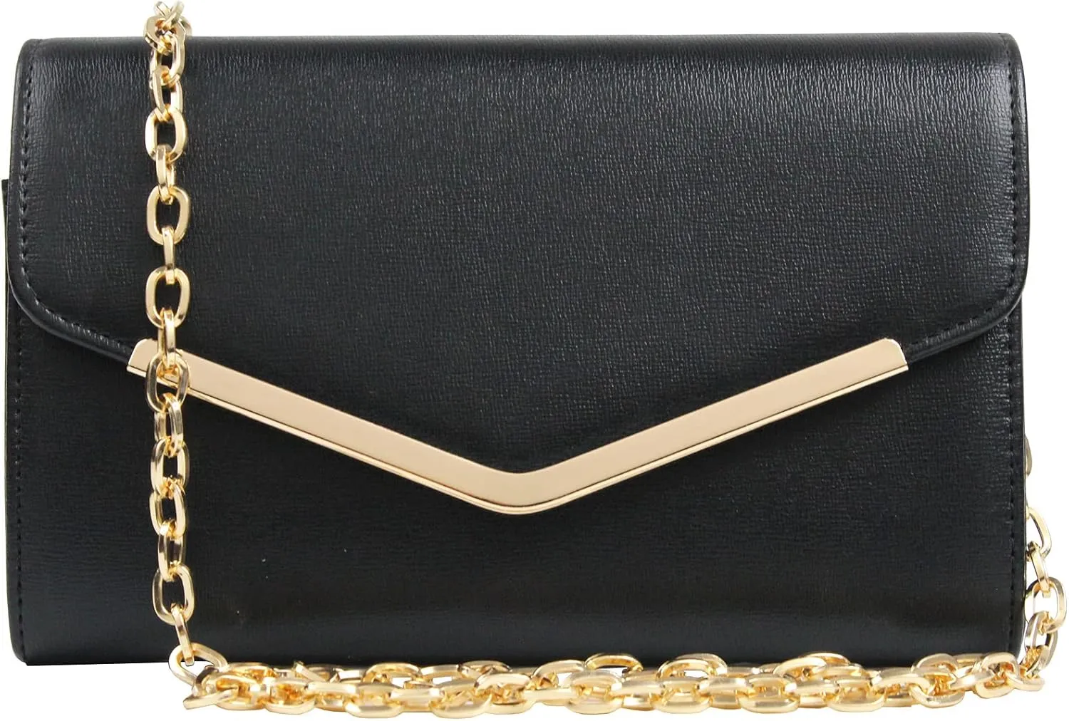 Women's Evening Bag ，Envelope Clutch Purse Handbag Detachable Chain Crossbody Bag for Women Wedding Party Shoulder Bag