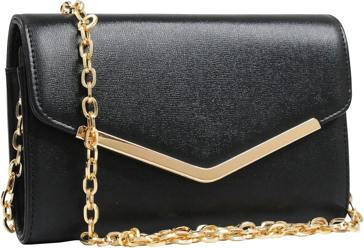 Women's Evening Bag ，Envelope Clutch Purse Handbag Detachable Chain Crossbody Bag for Women Wedding Party Shoulder Bag