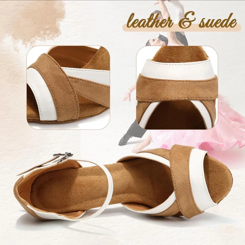 Women's Latin Salsa Elegant Ballroom Dance Shoes for Party Performance