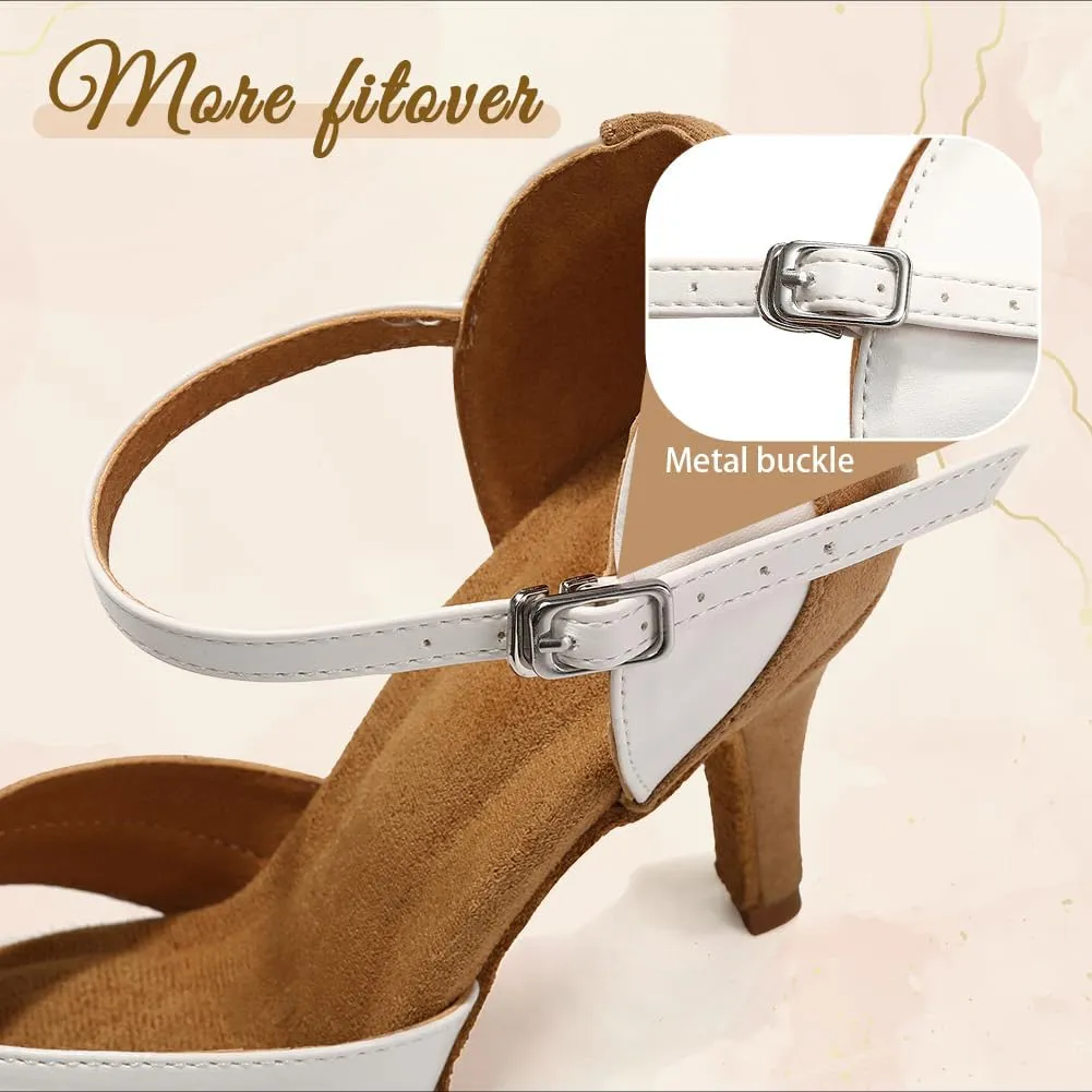 Women's Latin Salsa Elegant Ballroom Dance Shoes for Party Performance