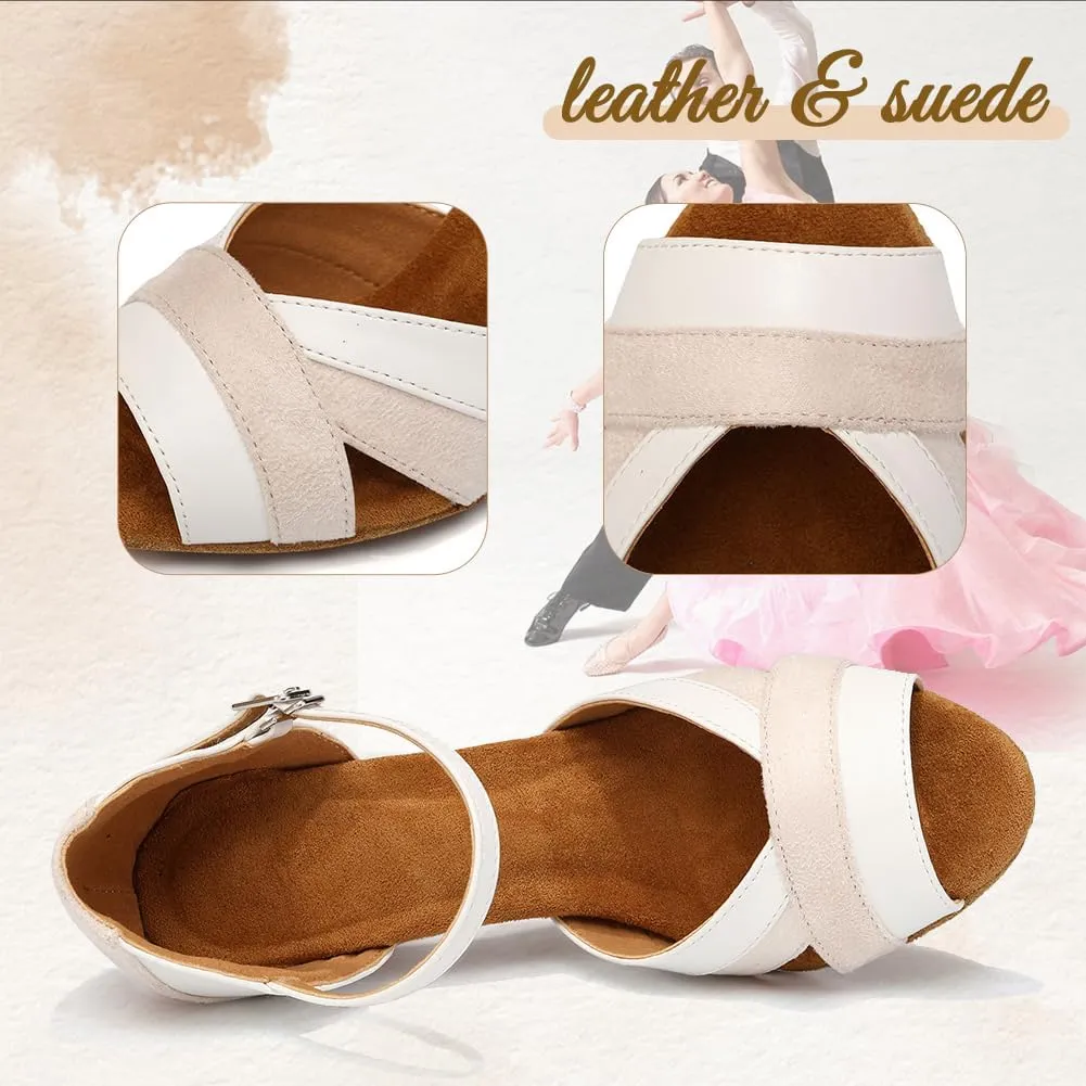 Women's Latin Salsa Elegant Ballroom Dance Shoes for Party Performance