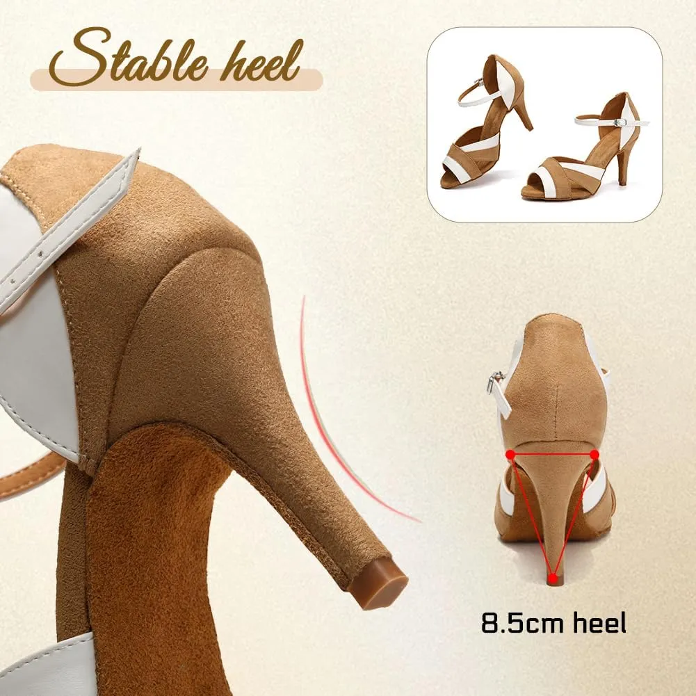 Women's Latin Salsa Elegant Ballroom Dance Shoes for Party Performance