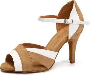 Women's Latin Salsa Elegant Ballroom Dance Shoes for Party Performance