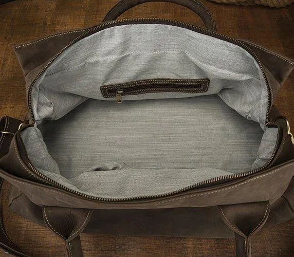 Woosir Weekender Handbag Leather