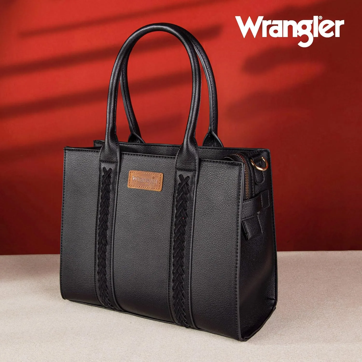 Wrangler 3Pcs Purses for Women Tote Bag Crossbody Handbag Sets with Strap
