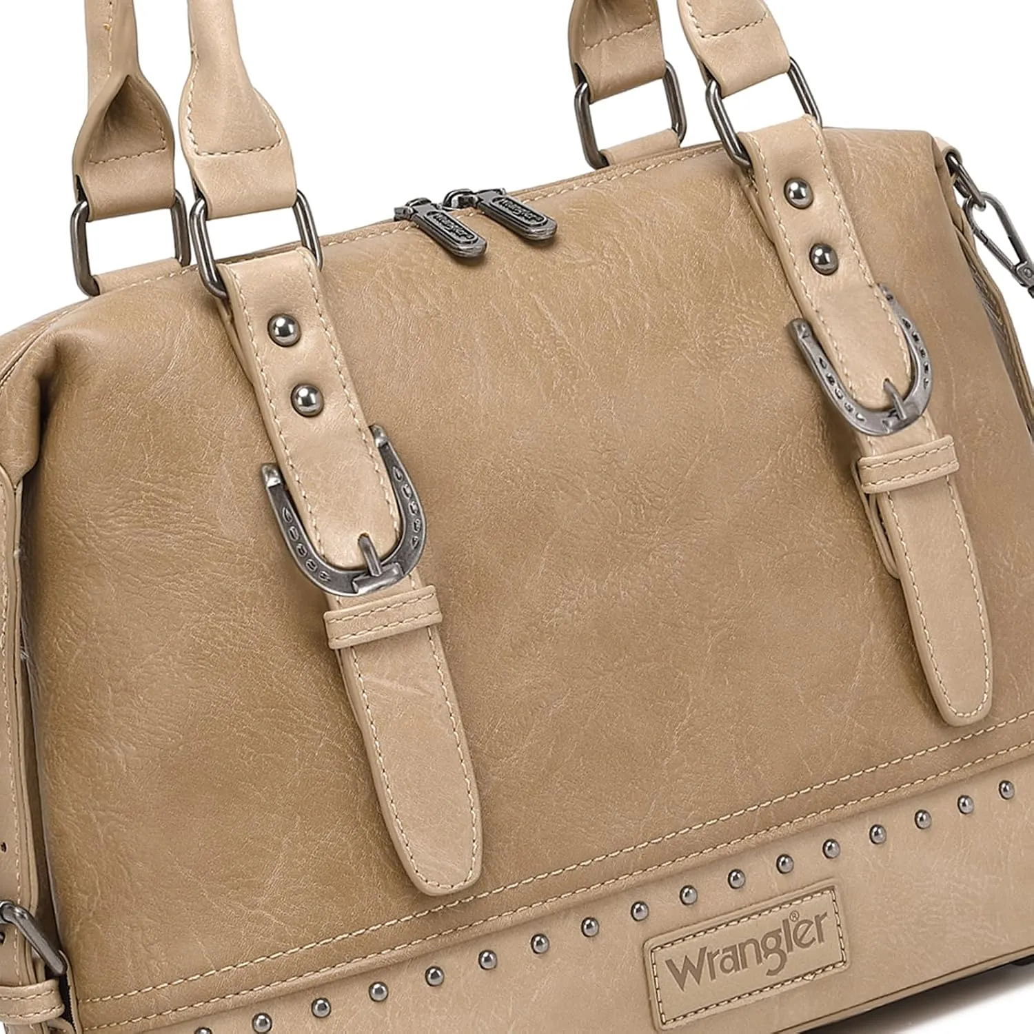 Wrangler Doctor Bag Top Handle Purse Hobo Shoulder Barrel Satchel Handbags for Women