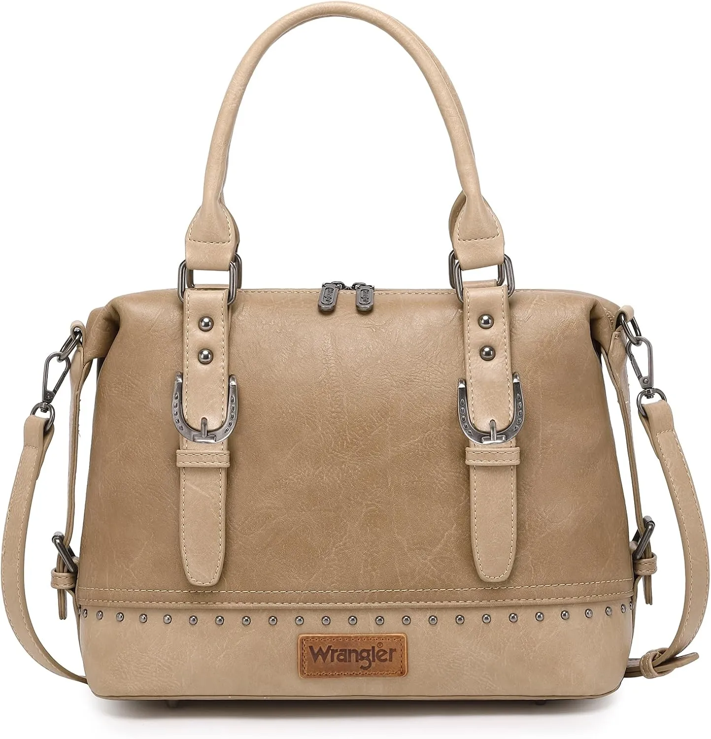 Wrangler Doctor Bag Top Handle Purse Hobo Shoulder Barrel Satchel Handbags for Women