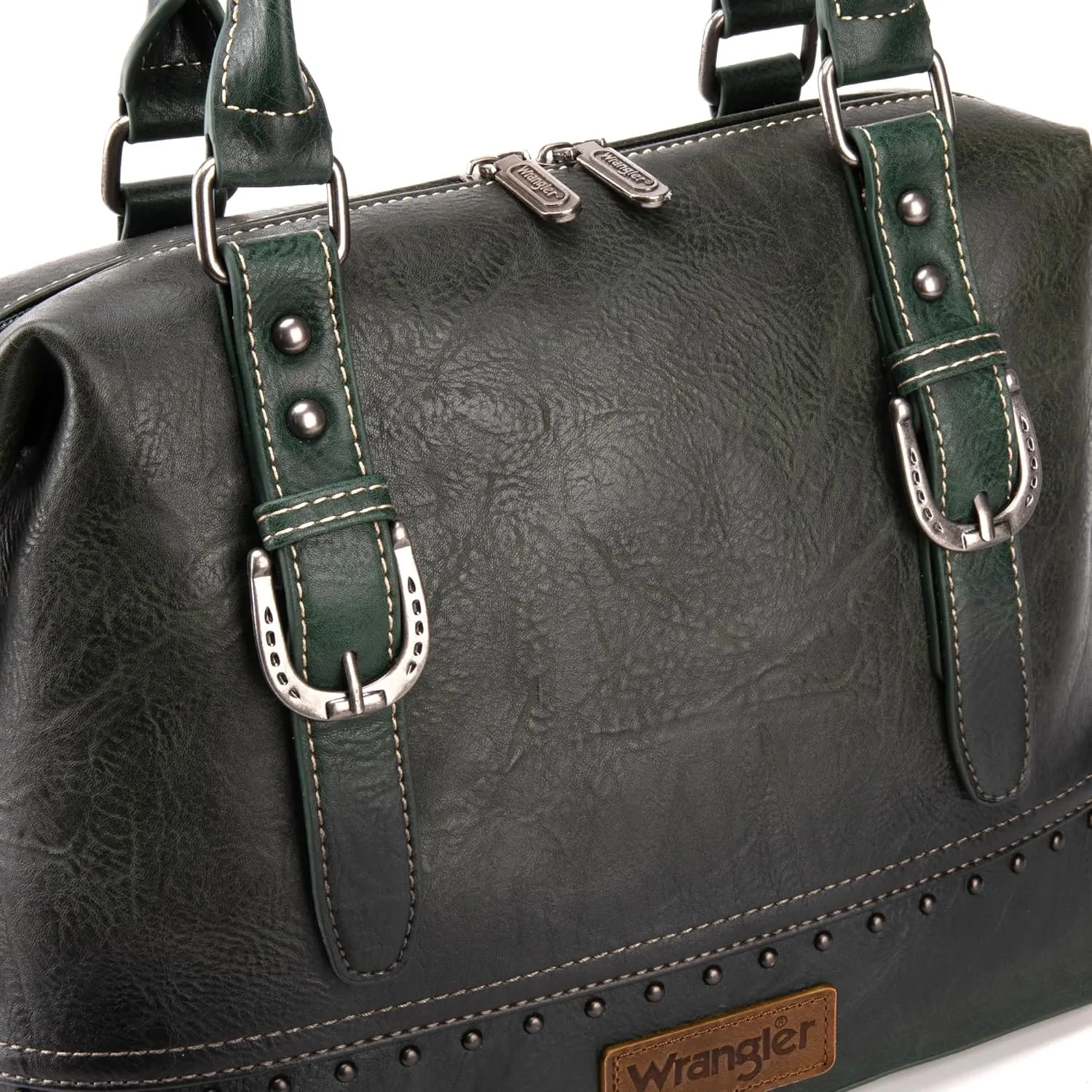 Wrangler Doctor Bag Top Handle Purse Hobo Shoulder Barrel Satchel Handbags for Women