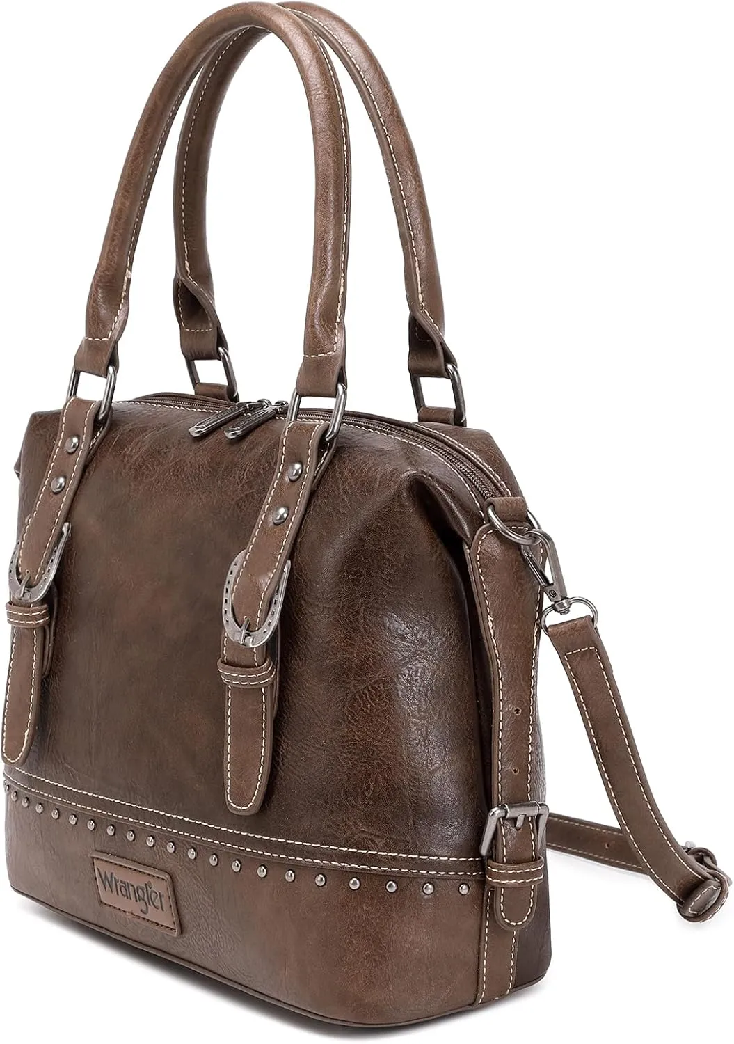 Wrangler Doctor Bag Top Handle Purse Hobo Shoulder Barrel Satchel Handbags for Women