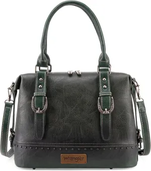Wrangler Doctor Bag Top Handle Purse Hobo Shoulder Barrel Satchel Handbags for Women