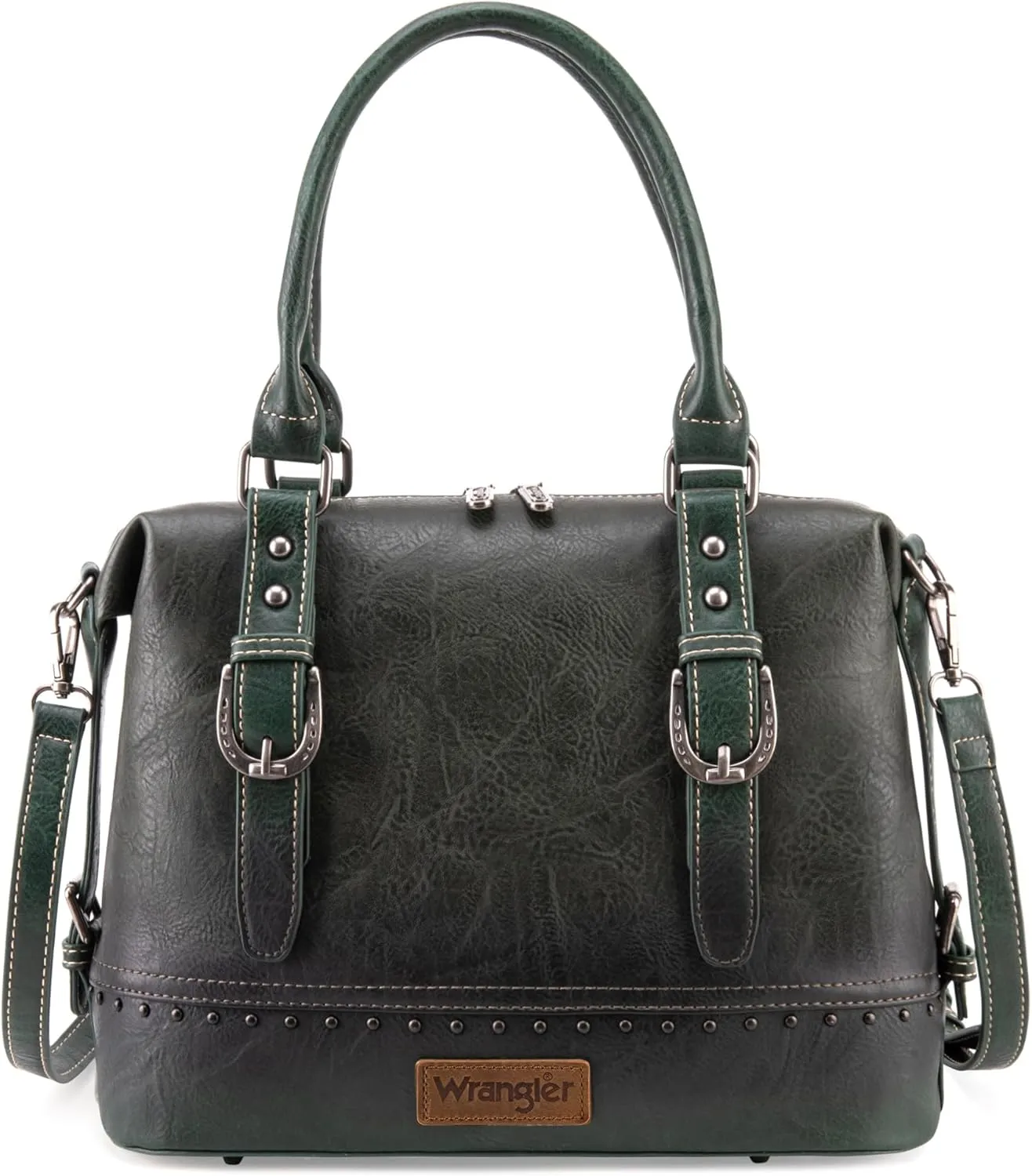 Wrangler Doctor Bag Top Handle Purse Hobo Shoulder Barrel Satchel Handbags for Women