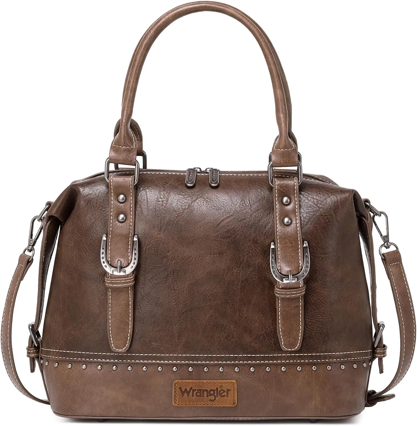 Wrangler Doctor Bag Top Handle Purse Hobo Shoulder Barrel Satchel Handbags for Women