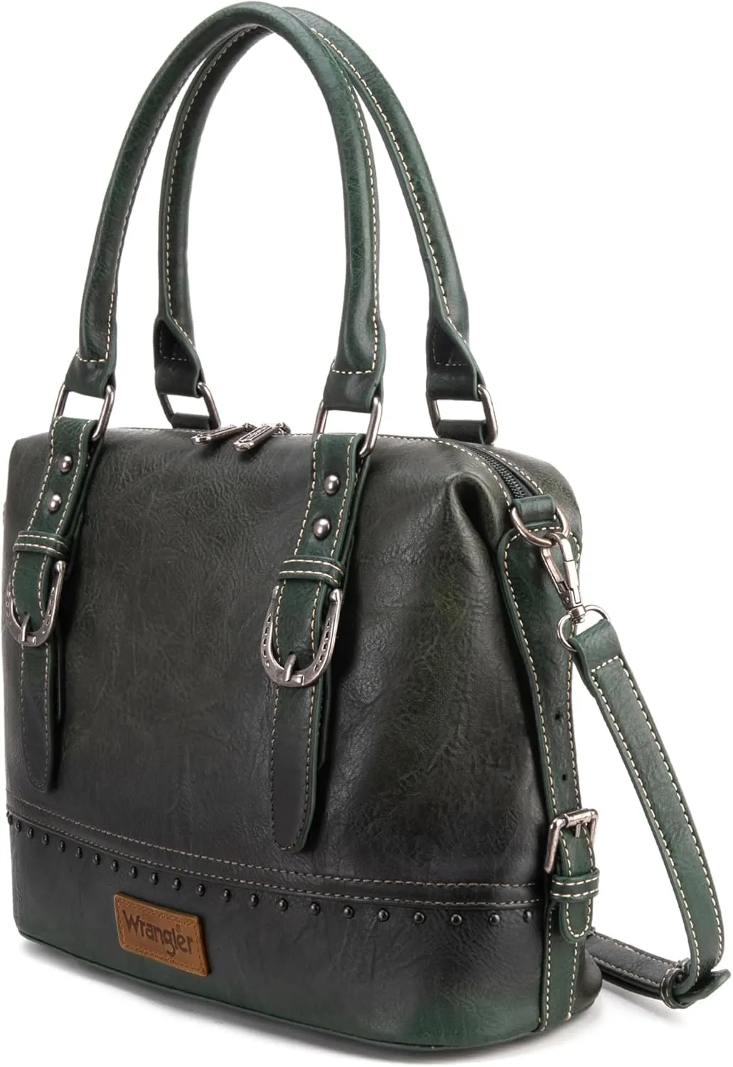 Wrangler Doctor Bag Top Handle Purse Hobo Shoulder Barrel Satchel Handbags for Women