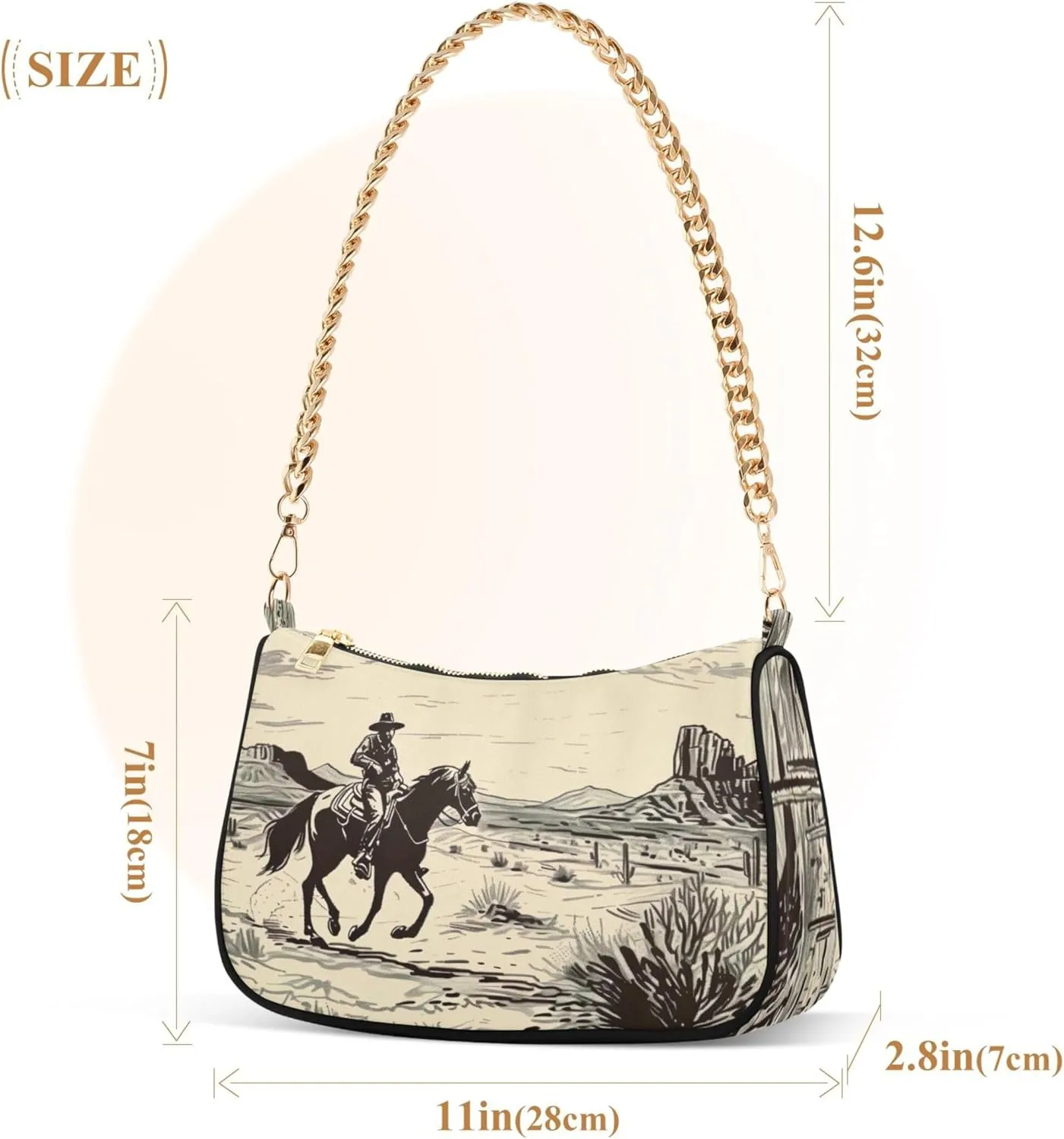 Xray Flowers Fantasy Trendy Purse Hobo Party Clutch Women Designer Handbags Chain Small Shoulder Bag