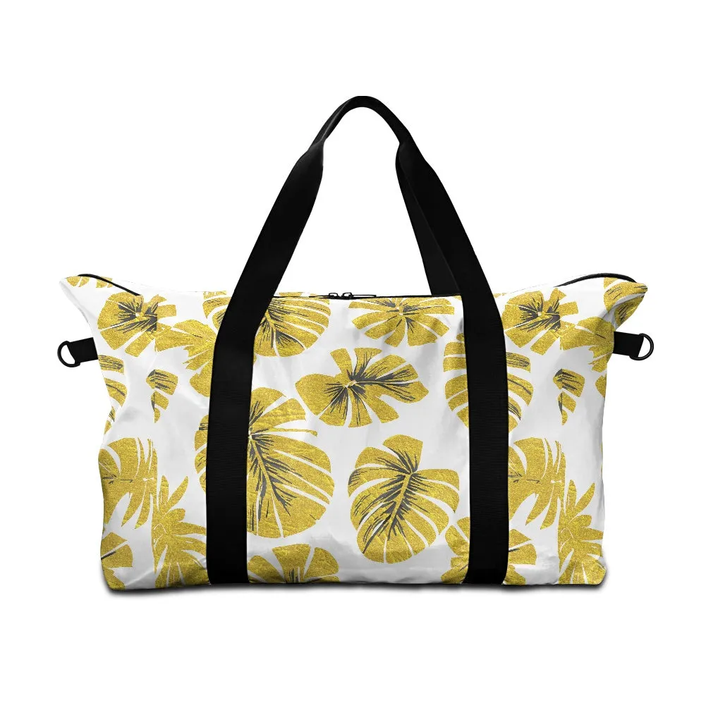Yellow Monstera Lightweight luggage
